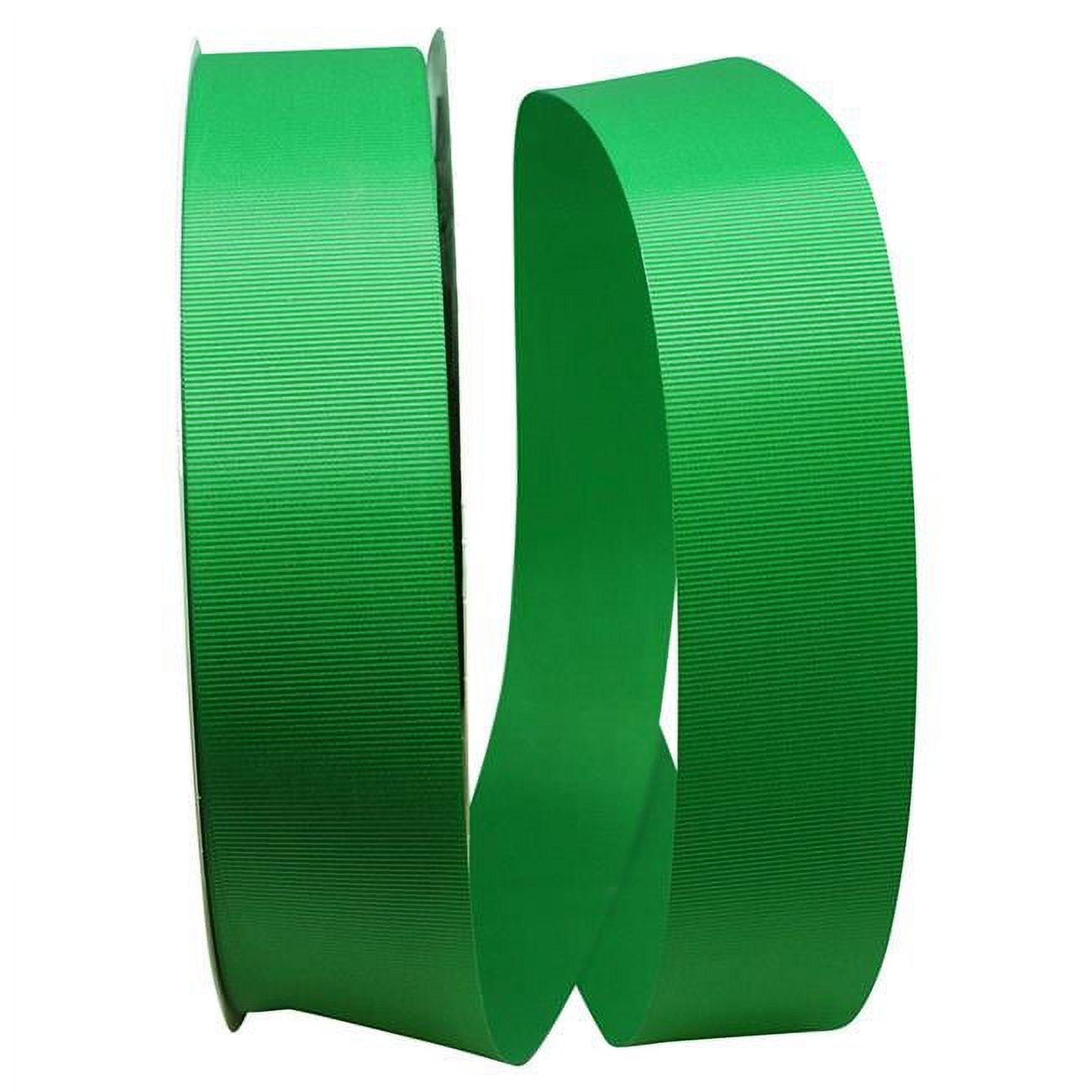 Reliant Ribbon 4600-510-09C 10.5 in. 100 Yards Grosgrain Allure Ribbon, Emerald